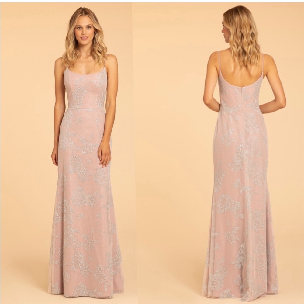 Hayley Paige Dusty Rose Gown